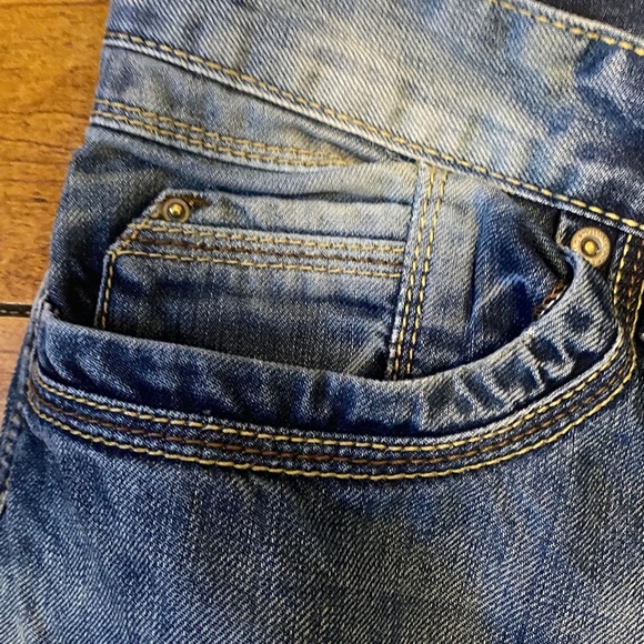 Buffalo David Bitton Light Blue Straight Jeans tall - Picture 2 of 6